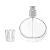 Frasco Chancel 30ml e Válvula Tampa Luxo Prata 13/400 - Imagem 3