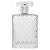 Frasco Cristale 100ml Válvula Prata Tampa Luxo 15/410 - Imagem 1