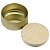 Lata para Vela Aurora Dourado C/ Tampa 180ml - Imagem 3