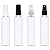 Kit 100 Frascos Perfume Pet 60 Ml Cilíndrico Com Válvula Spray - Imagem 1
