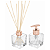 Kit Lavabo Luxo – Frasco Cubo 100ml + Vareta Madeira 25cm + Válvula Bico de Pato - Imagem 3