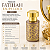 Frasco Fatihah Taupe Gold 30ml e Válvula Tampa Luxo Rosca 15/400 - Imagem 2