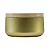 Lata para Vela Aurora Dourado C/ Tampa 120ml - Imagem 1