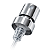 Válvula Luxo Spray Recrave Prata Boca 15mm - Imagem 1