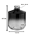 Frasco Rubi Preto 350ml Rosca 28/410 - Imagem 2