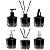 Kit Lavabo Frasco Rubi Preto 350ml Rosca 28/410 - Imagem 1