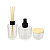 Kit Aromatizante Picolo 240ml + Cilindrico 250ml + Copo/Pote Vela Patê 156ml + Tampa Madeira - Imagem 1