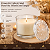 Frasco De Vidro Cristal Para Vela 365ml Com Tampa - Imagem 2