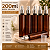 Kit Frasco Pet Âmbar 200ml Body Splash Com Válvula Spray Prata Semi Luxo Rosca 24/410 - Imagem 2