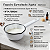 Papeiro Esmaltado Ágata Branco 14-800ml - Imagem 2