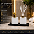 Kit Aromatizante Lavabo Super Luxo com Bandeja Preta Difusor de Ambiente Decorativo - Imagem 2