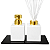 Kit Aromatizante Lavabo Super Luxo com Bandeja Preta Difusor de Ambiente Decorativo - Imagem 4