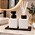 Kit Aromatizante Lavabo Super Luxo com Bandeja Preta Difusor de Ambiente Decorativo - Imagem 2