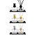 Kit Aromatizador de Lavabo Picolo Super Luxo Difusor de Ambiente Elegante - Imagem 1