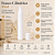 Frasco Plástico Cilíndrico Branco 10ml Válvula Spray Tampa - Imagem 2