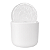 Frasco Vidro Cristal Branco Vela 365ml Tampa - Imagem 4