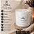 Frasco Vidro Cristal Branco Vela 365ml Tampa - Imagem 2