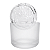 Frasco Vidro Cristal Fosco Vela 365ml Tampa - Imagem 4
