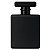 Frasco Moiselle Black 50ml Preto Válvula Tampa Luxo 15/400 - Imagem 1