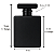 Frasco Moiselle Black 50ml Preto Válvula Tampa Luxo 15/400 - Imagem 5