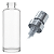 Kit Frasco Perfume Recrave 8ml Cilindrico + Válvula Spray Luxo Bocal 15mm - Imagem 4