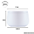 Lata Vela Colors Branca 120ml Com Tampa - Imagem 6