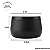 Lata Vela Colors Preto 120ml Com Tampa - Imagem 6