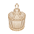 Frasco Vidro Âmbar Castle Para Velas 70ml Com Tampa - Imagem 1