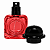 Frasco Ermes Colors Red 30ml e Válvula Tampa Luxo Rosca 13/400 - Imagem 3
