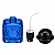 Frasco Ermes Colors Blue 30ml e Válvula Tampa Luxo Rosca 13/400 - Imagem 4
