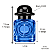 Frasco Ermes Colors Blue 30ml e Válvula Tampa Luxo Rosca 13/400 - Imagem 5