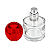 Frasco Sfera Red 30ml e Válvula Tampa Luxo Rosca 13/400 - Imagem 2