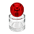 Frasco Sfera Red 30ml e Válvula Tampa Luxo Rosca 13/400 - Imagem 1