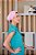 Turbante 2 em 1 Nath - Rosa - Imagem 5