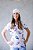 Shirts Feminina Fada Sininho Branca - Imagem 1