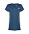 Camiseta The North Face Feminina W Hyper Tee S/S V Neck N4l Azul - Imagem 1