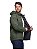 Jaqueta verde Masculina Puffer Impermeável Gorro Removível Verde - Imagem 3