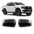 PAR MOLDURA APLIQUE CAPA RETROVISOR FORD RANGER Vo6 - Imagem 1