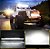 FAROL AUXILIAR BARRA 40 LEDS 100CM 7D 8000LM 12V 24V Vo6 - Imagem 8