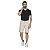 BERMUDA DE SARJA MASCULINA ESPORTE FINO - CREME AREIA - Imagem 2
