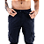 Calça Cargo Masculina Sarja Jogger Slim com Cordão Bolso Embutido Bolso Faca - Imagem 9