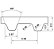 CORREIA IND. CONTITECH BORRACHA 156 XL 075 19,05MM - Imagem 2