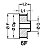 POLIA IND. ROYAL 22 DENTE 5M 20MM TIPO 6F EM AL - Imagem 2