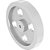 POLIA IND. ROYAL 60 DENTES H 150 TIPO 6WF EM FERRO FUNDIDO - Imagem 1