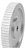 POLIA IND. ROYAL SINCRONIZADA HTD 6MM 72 DENTES 3M ALUMINIO 6W - Imagem 2