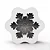 Molde de Silicone Floco de Neve - Imagem 1
