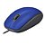 Mouse com fio USB Logitech M110 com Clique Silencioso - Azul - Imagem 5