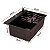 Cuba para Cozinha 60x45cm em Aço Inox 304 Gourmet Black Preto - Imagem 4