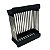 Cuba Dupla para Cozinha 78x43cm em Aço Inox 304 Gourmet Black Preta - Imagem 8