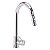 Torneira Para Cozinha Cromada de Bancada Gourmet Monocomando Aço Inox Agua quente fria - Imagem 6